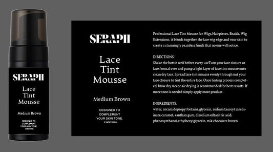 Lace tint mousse (medium brown)